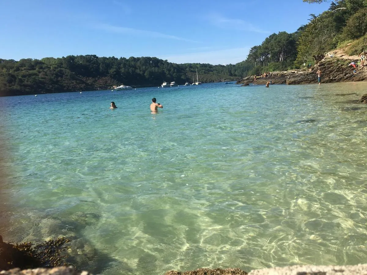 Cottage Des Rias 2 Chambres D'Hotes Ou 1 Suite A 172 M De La Mer Sans Tv Kerfany-les-Pins